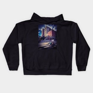 Lincoln Square Upper West Side Manhattan NYC Kids Hoodie